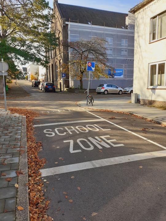 schoolzone bs. St. Pieter